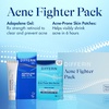 Differin Acne Fighter Pack, Differin Gel Retinoid Acne Treatment For Face with 0.1% Adapalene, 15g Tube + Salicylic Acid Pimple Patches, 36 Count, Designed for Pimple and Acne-Prone Skin